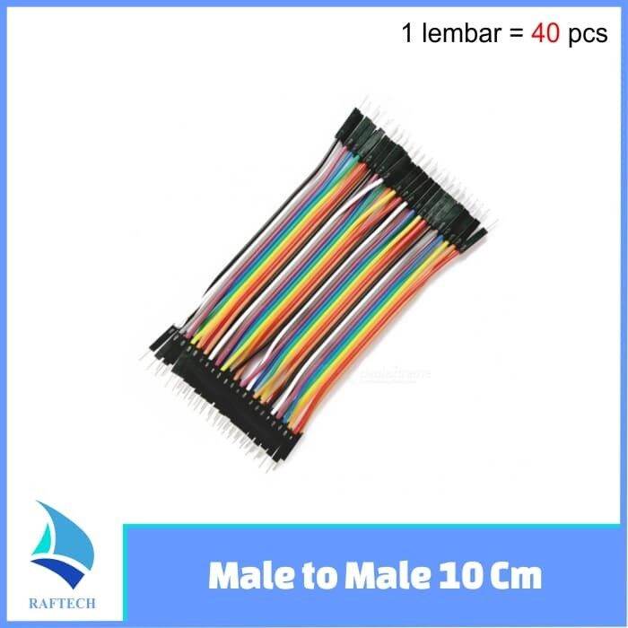 Flash Sale Kabel Jumper Arduino Dupont Pelangi Cm Male To Male