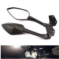 Black Motorcycle Rearview Mirrors Moto Accessories Clear Vision Universal For CFMOTO CF 250SR CF250-6-6 Motorbike Side Mirrors