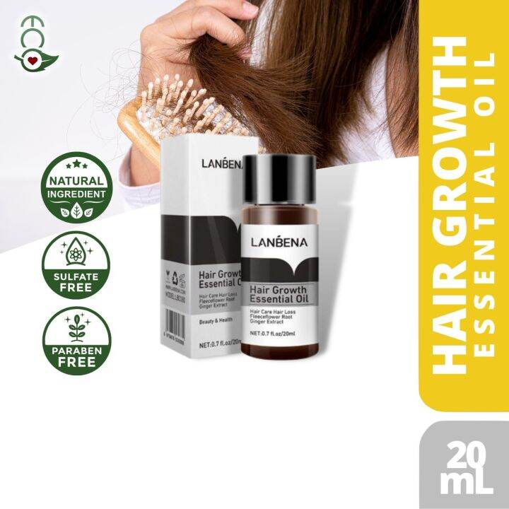 Lanbena Fast Powerful Hair Growth Essence Essential Oil Treatment Preventing Hair Loss 20ml 3852