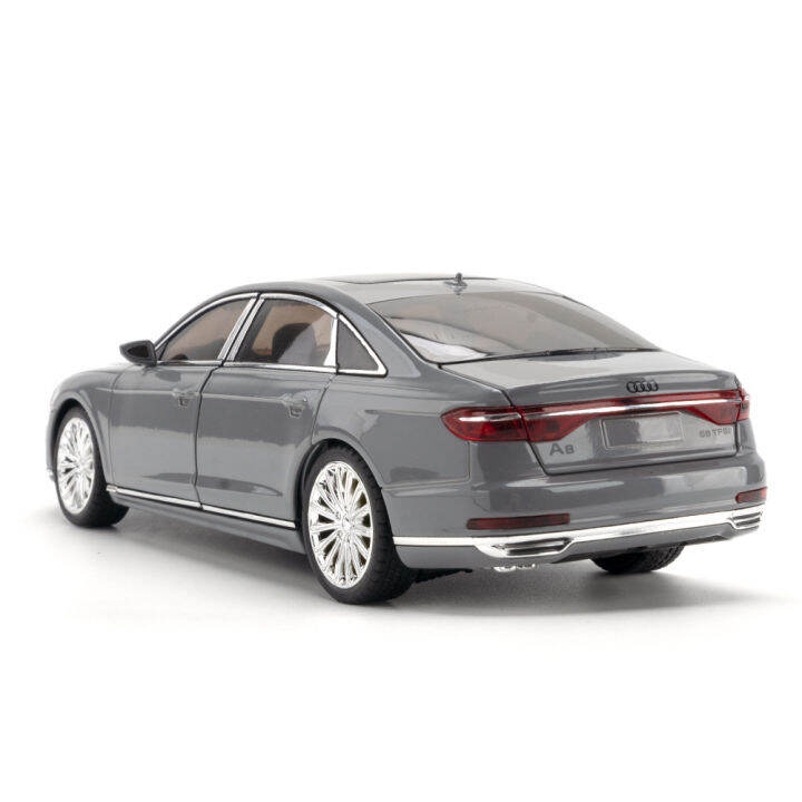 klt-1-24-audi-a8รถบรรทุกโมเดลรถยนต์ของเล่นอัลลอยโลหะ-diecast-สำหรับยานพาหนะ-kids-toys-งานอดิเรก