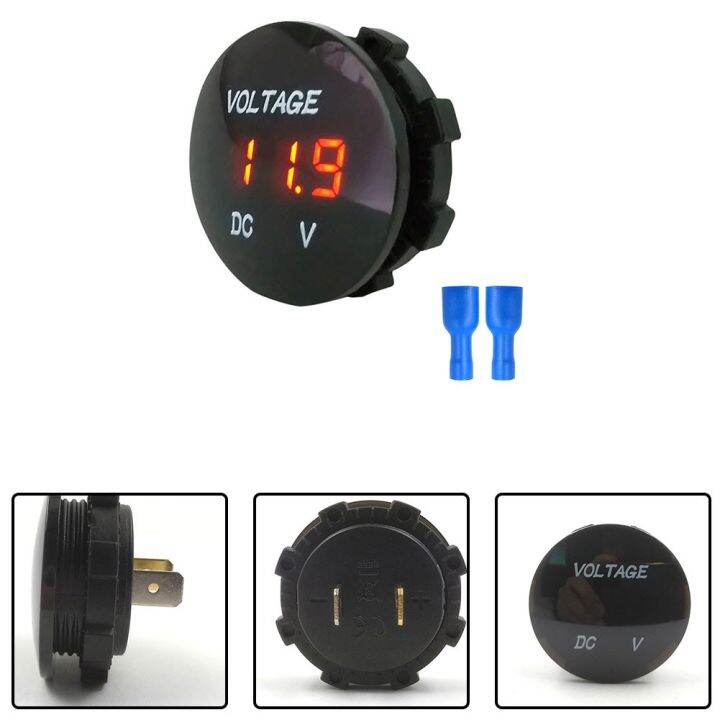 【Smart EL Store】 DC 12V-24V LED Panel Digital Voltage Volt Meter ...