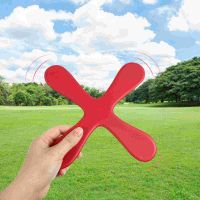 2 Pcs Outdoor Kids Toys Boomerang Plaything Indoor Supple Foam Throwing Parent-child