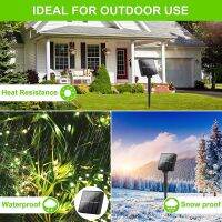 WEIXIN Outdoor Solar String Light 300/200/100/50 LED Fairy Garland 8 Mode Garden Yard Tree Christmas Party Waterproof Copper Wire Lamp