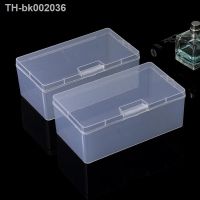 ▤ 1pc Rectangular Plastic Transparent with Lid Storage Box Collection Container Case Multipurpose Home Storage Box