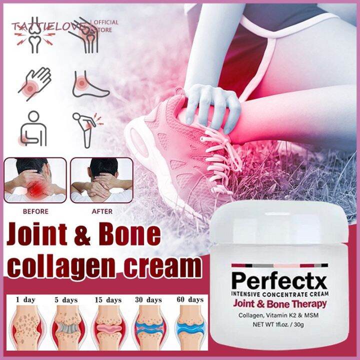 Tattielove Perfectx 30g Joint & Bone Therapy Cream Collagen Massage ...