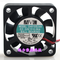 Fnhg AVC 4010 24V 0.08A 4 CM/cm แหล่งจ่ายไฟ D4010S24H พัดลมทำความเย็นแชสซี CPU