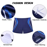 ESCATCH Man Summer Swimsuit EY-013 Sexy Maillot De Bain Mens Swimming Trunks With Pad Quick-Dry Swimwear Male UnderwearTH