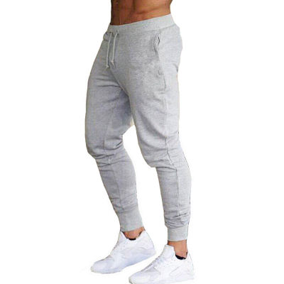 2022 New jogging sports pants mens casual pants gym training pants mens spring and autumn cotton fashion tight runnin