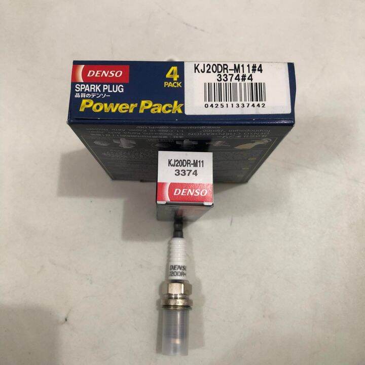 ORIGINAL/GENUINE DENSO 1PIECE SPARK PLUG (KJ20DR-M11) | Lazada PH