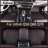 KAHOOL ชุดเสื่อปูพื้นในรถ,Q60 Q50 Infiniti พรม Q70