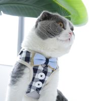 Pet Leash Rope Polyester Leash Rope Vest Pet Harness Kitten Harness Breathable Cat Harness for Cat Pet