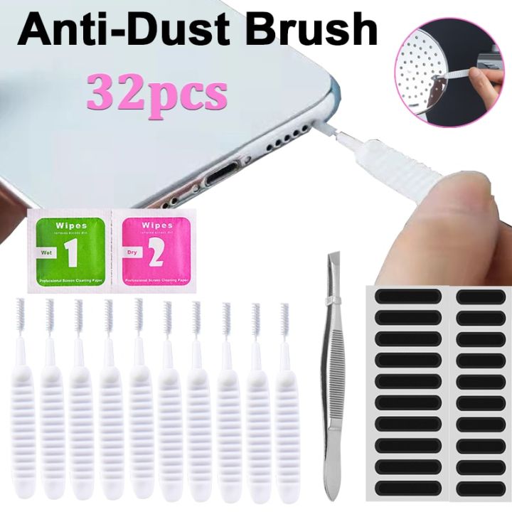 mobile-phone-charging-port-dust-plug-for-iphone-samsung-xiaomi-universal-speaker-cleaner-brush-dustproof-sticker-cleaning-kit-electrical-connectors