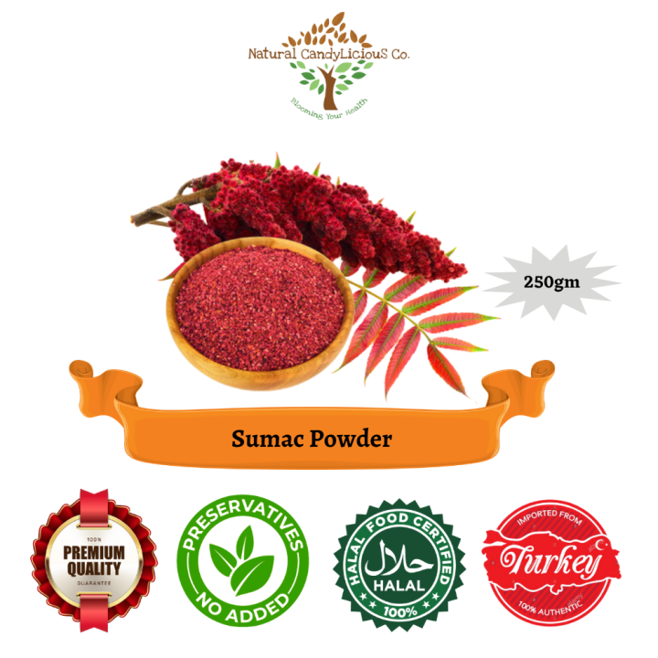 Sumac powder 250gm Original from Turkey Good Premium Imported