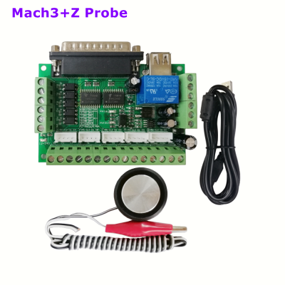 Mach3 Cnc Controller 5แกน Mach 3อินเทอร์เฟซ Motion Card Breakout Board แกะสลักเครื่องตัดชิ้นส่วน Z แกน Cnc Control Board