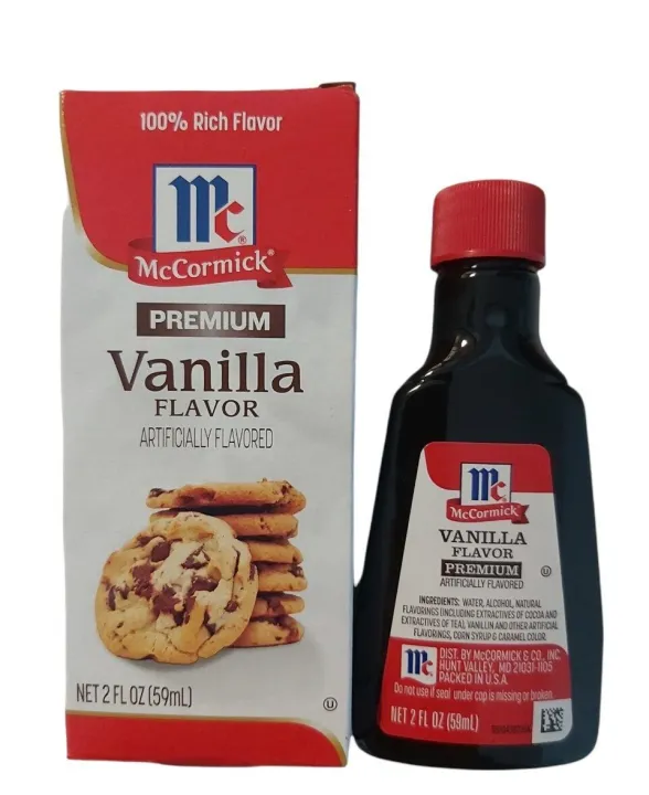 Mccormick Premium Vanilla Flavor แมคคอร์มิค กลิ่นวานิลลา อาร์ติฟิเชียล