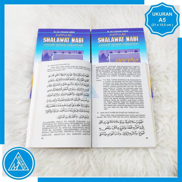 Buku Kumpulan Shalawat Nabi Lengkap Terjemah Dan Fadhilah Nya | Lazada ...