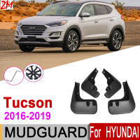 Mudguard For Hyundai Tucson 3 TL IX35 Front Rear Fender Mud Flaps Guard Splash Flap Mudguards Car Accessories 2018