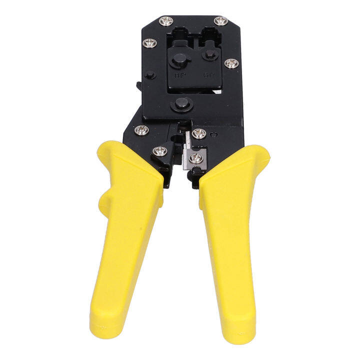 Ethernet Crimp Tool Heavy Duty Ethernet Crimper For RJ45/8P RJ12/6P ...