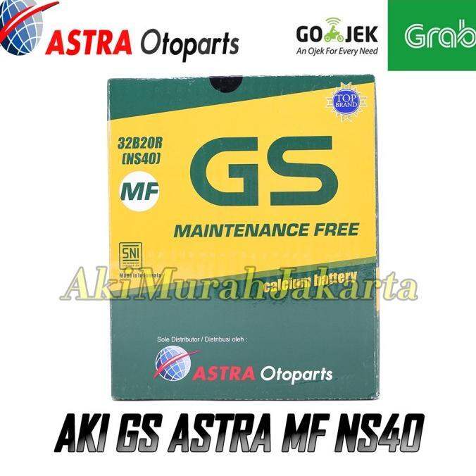 Aki Mobil Daihatsu Grand Max GS Astra NS40 Aki Kering 12V / 32 Ah