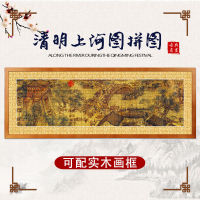 1000 ภาพยนตร์ Qingming Shanghe Picture Puzzle เด็กผู้ใหญ่ปริศนาการบีบอัดเวลาผ่านไปของเล่นรักอพาร์ทเมนต์