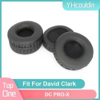 【Super Like】 ◄♚เสื่อรองหูสำหรับ David Clark DC PRO-X หูฟังแผ่นรองหูฟัง PU นิ่มหูโฟมสีดำ