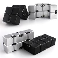 Original Neo Infinity Magic Cube Finger Toy Office Flip Cubic Puzzle Stress Relief Cube Block Educational Toy For Children Adult Brain Teasers