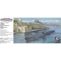 โมเดลประกอบ AFV Club SE73512 1/350 USN SUBMARINE GUPPY IB CL