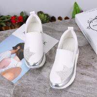 HOT★Akexiya Comfort Creepers Bling Loafers Silver แพลตฟอร์มรองเท้าผู้หญิงลื่นบน Swing รองเท้าส้นแบนสตรีผู้หญิงขี้เกียจรองเท้า Zapatos De Mujer