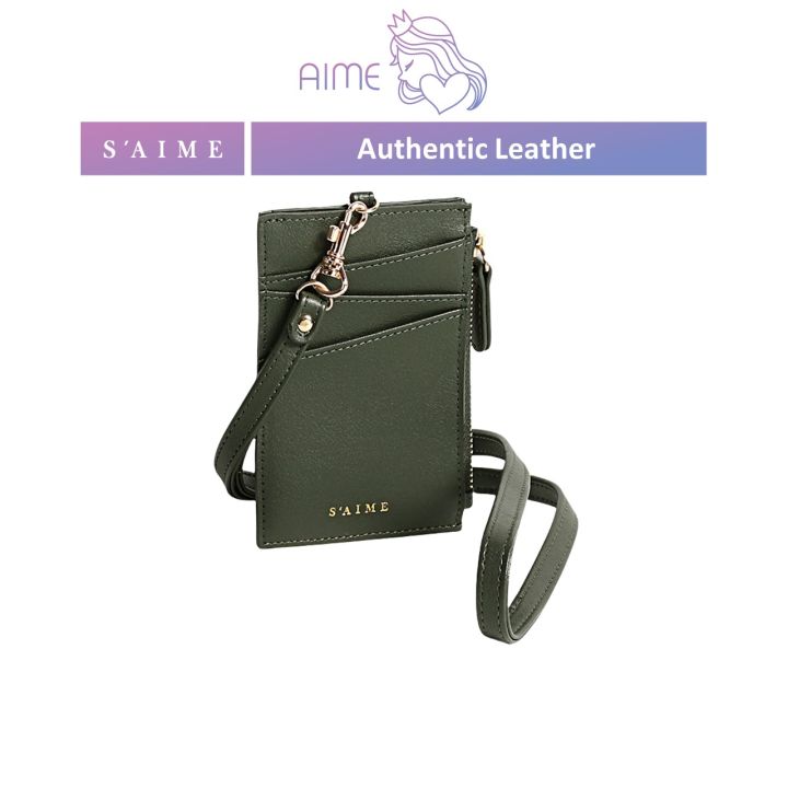 S'AIME  Authentic Leather Multifunctional Crossbody Phone Sling