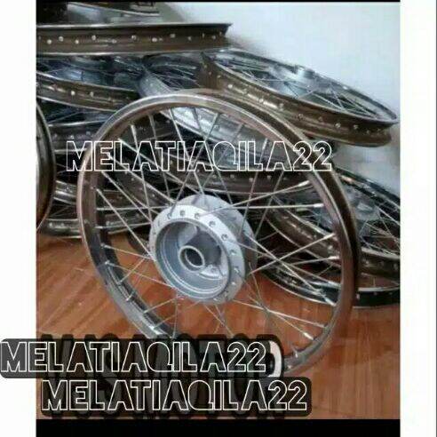 Velg Pelk Pelek Standar Jari Jari Belakang Motor Honda Revo Absolute Supra Fit New Lazada