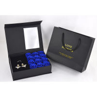 Mom Jewelry Gifts Girlfriend Women Rose Birthday Box Valentines Flower Day