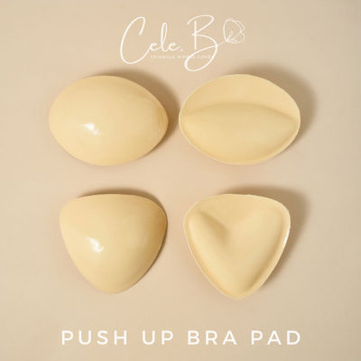 👙 Cele.b push up bra pad ฟองน้ำดันทรง รุ่นกาวสองด้าน ฟองน้ำเสริมหน้าอก DOOM ทรงสามเหลี่ยม ทรงวงรี กาวเหนียวแน่น