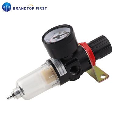 QDLJ-Afr-2000 Pneumatic Filter Air Treatment Unit Pressure Regulator Compressor Reducing Valve Oil Water Separation Afr2000