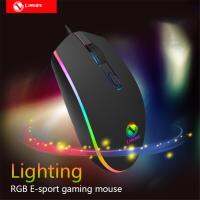 เมาส์สำหรับเล่นเกมส์แบบมีสายไฟกระโจม007RGB เชื่อมต่อกับคอมพิวเตอร์ได้ง่าย USB แล็ปท็อป PC เมาส์มีสาย