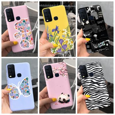 สำหรับ Vivo Y50ปกเคสมือถือซิลิโคนนิ่ม Y30สำหรับ Vivo 1935 1938เคสใส่โทรศัพท์การ์ตูนใหม่ล่าสุด2023