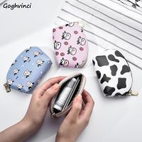 ☼▲ Cute Cartoon PU Leather Coin Purses Zipper Portable Wallets Money Bags Fashion Sweet Women Purse Multi-function Mini Wallet Chic