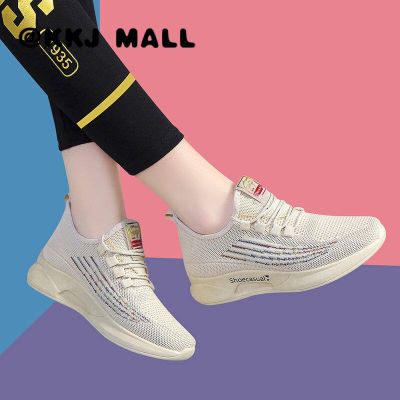 KKJ MALL รองเท้าลำลองผู้หญิง 2021 ใหม่ เวอร์ชั่นเกาหลี เทรนด์ สวมใส่ได้ แฟชั่น เบา ทุกแมตช์ รองเท้าลำลอง