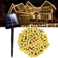 Outdoors Solar String Light LED 8 Modes Solar Lamp Waterproof for Gardens Wedding Party Valentines Tree Homes Christmas Decor