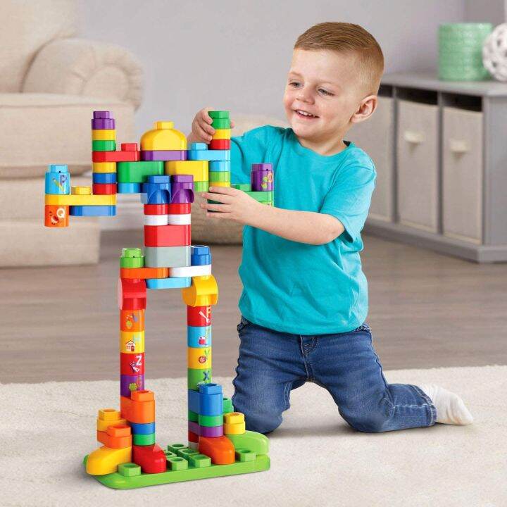 leapfrog-leapbuilders-81-piece-jumbo-blocks-box-ตัวต่ออิเล็กทรอนิกส์ที่สร้างขึ้นเพื่อการเรียนรู้-ราคา-1790-บาท