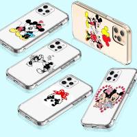 เคสโทรศัพท์ หรับ Samsung A34 M52 A04 M30S A23 M23 M53 M21 A54 M30 A40S A9 A14 A04S M33 Plus อ่อนนุ่ม โปร่งใส ปก T-14 Mick Mr Mouse