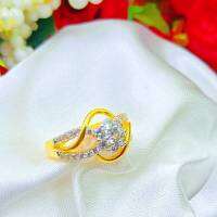 jewery33 W03 แหวนแฟชั่น*** แหวนฟรีไซส์** แหวนทอง แหวน แหวนทองชุบ แหวนทองสวย