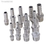 ☸☒❍ Stainless Steel 304 BSP Male Thread Pipe Fitting X Barb Hose Tail Reducer Pagoda Joint Coupling Connector