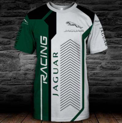 2023 new design- (สต็อกเพียงพอ) Jaguar Racing Top Mens USA 3d T Shirt Super Spicy Gift 2 Nice Size s-5xlคุณภาพสูง size:S-5XL