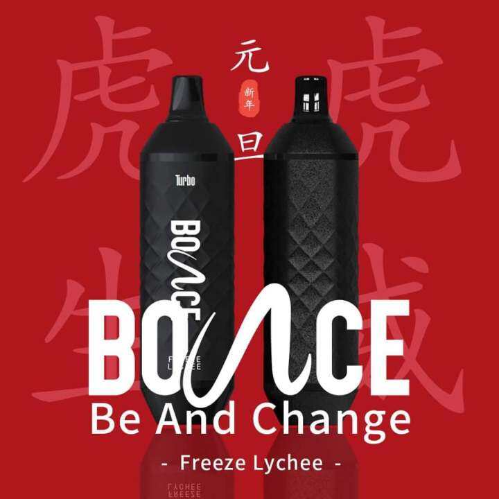 Bounce Vape Turbo Bar 5000 Puffs Disposable Rechargeable Pod/New