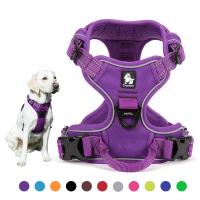 Truelove No Pull Dog Harness Adjustable Safety Nylon Large Dog Vest Padded Reflective Outdoor for Dogs Leash Control