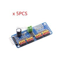 5ชิ้น/ล็อต16ช่องสัญญาณ12บิต Pwm/Servo Driver-I2c อินเตอร์เฟซโมดูล Pca9685สำหรับ Arduino หรือราสเบอร์รี่ Pi โมดูลโล่เซอร์โว