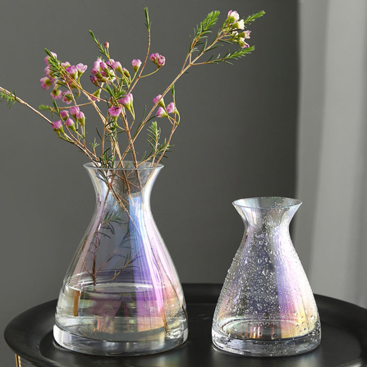 glass-vase-living-room-modern-ins-style-glass-transparent-dill-home-decoration-accessories-flower-tabletop-vases-for-home-deco