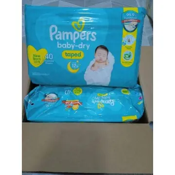 PAMPERS, Baby Dry Pants Diaper Small 40s