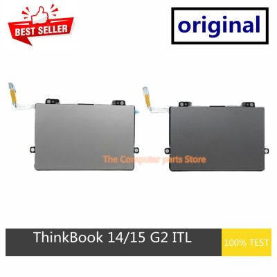 Asli Baru untuk Lenovo ThinkBook 14 G2 ITL 15 G2 ITL Laptop Touchpad dengan Kabel Perak Abu-abu