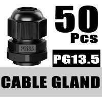 50 ชิ้น เคเบิ้ลแกลน ไนล่อน Cable Gland IP68 PG13.5